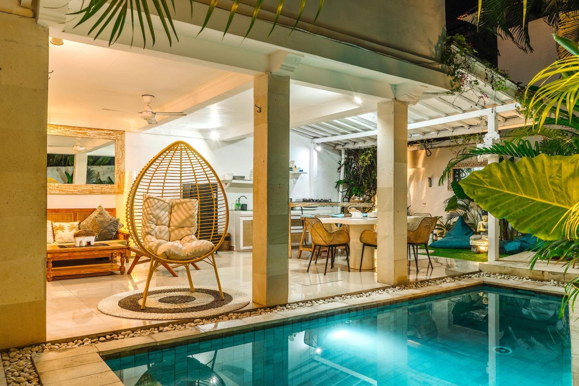 Renovated Mara Villa Double Six Beach Seminyak  Luaran gambar